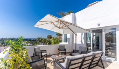 Cancun Rental Residences - Ático Estepona - Vista Golf - Terraza (3)
